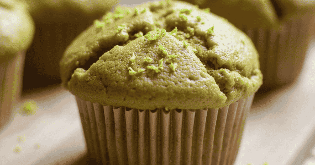 matcha muffin recipe with almond flour