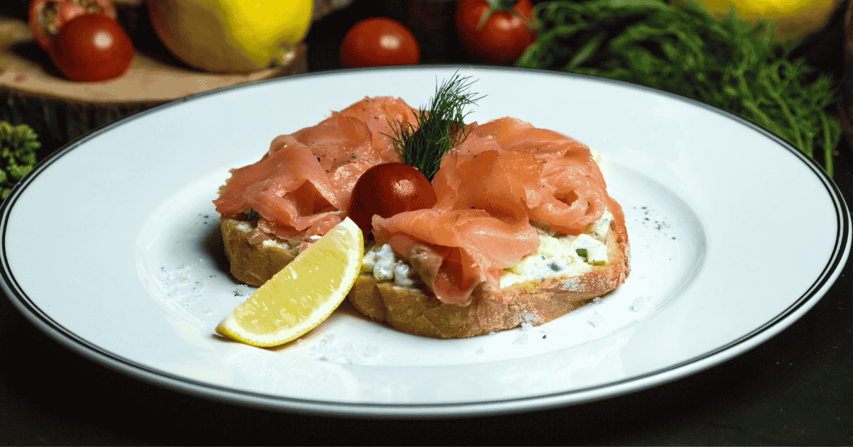 cold smoked salmon