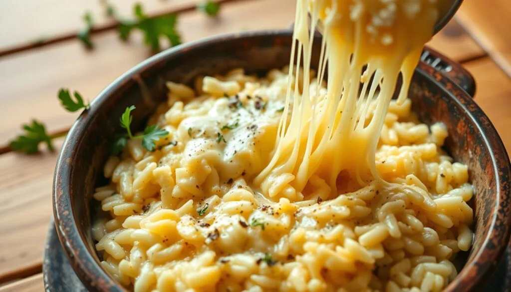 cheesy rice recipe